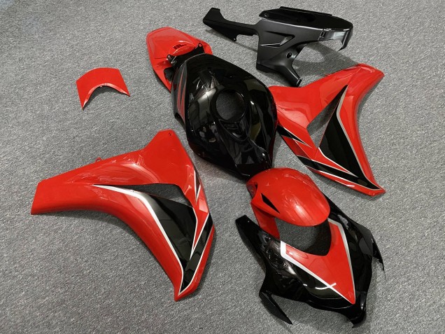 Purchase 2008-2011 Glossy Black Red Honda CBR1000RR Motorcycle Fairings UK