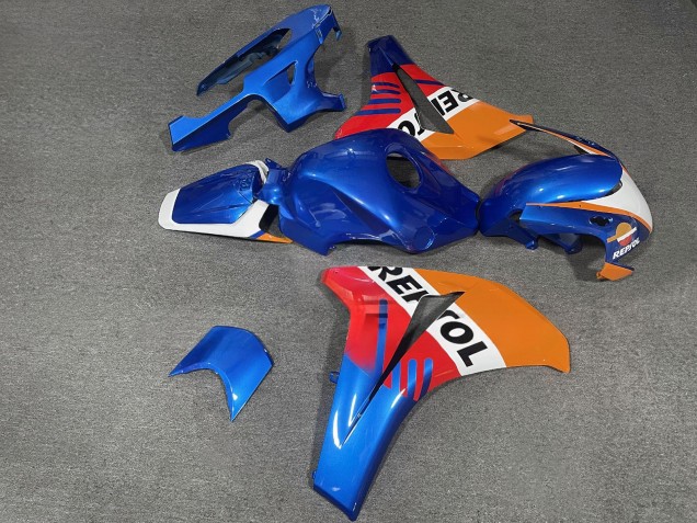 Purchase 2008-2011 Pearl Blue Orange Honda CBR1000RR Motorcycle Fairings UK