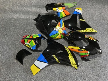 Purchase 2008-2011 Glossy Black Multi Color Style Honda CBR1000RR Motorcycle Fairings UK