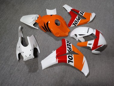 Purchase 2008-2011 Glossy White Repsol Honda CBR1000RR Motorcycle Fairings UK