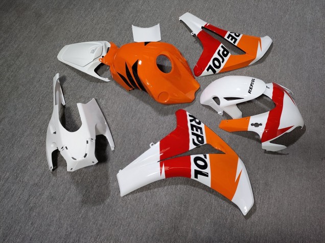 Purchase 2008-2011 Glossy White Repsol Honda CBR1000RR Motorcycle Fairings UK