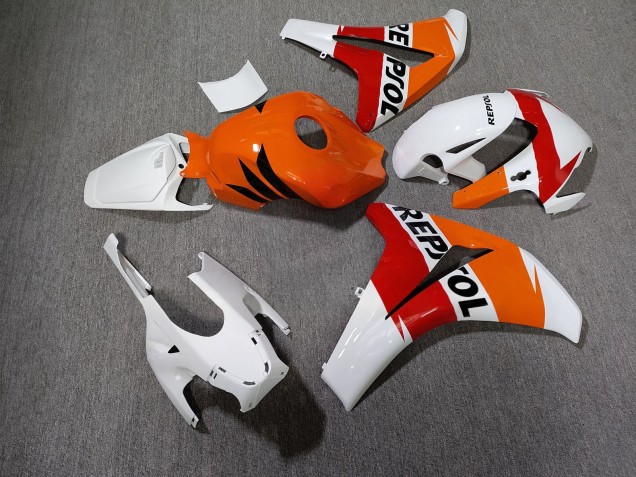 Purchase 2008-2011 Glossy White Repsol Honda CBR1000RR Motorcycle Fairings UK