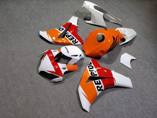 Purchase 2008-2011 Glossy White Repsol Honda CBR1000RR Motorcycle Fairings UK