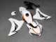 Purchase 2008-2011 Glossy White Burnt Orange Black Honda CBR1000RR Motorcycle Fairings UK