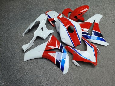 Purchase 2008-2011 Glossy White Red Blue Honda CBR1000RR Motorcycle Fairings UK