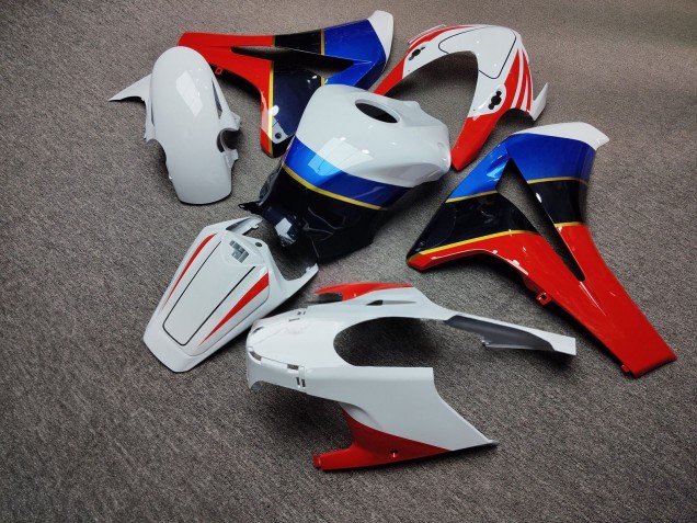 Purchase 2008-2011 Glossy White Red Blue Honda CBR1000RR Motorcycle Fairings UK