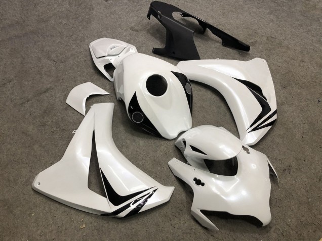 Purchase 2008-2011 Matte White Black Honda CBR1000RR Motorcycle Fairings UK