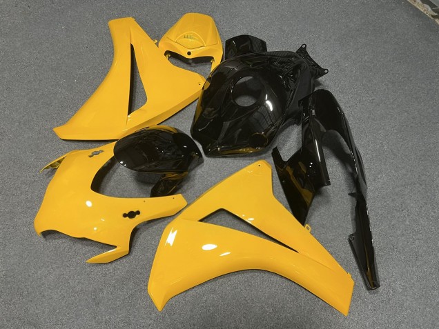 Purchase 2008-2011 Pearl Yellow Black Honda CBR1000RR Motorcycle Fairings UK