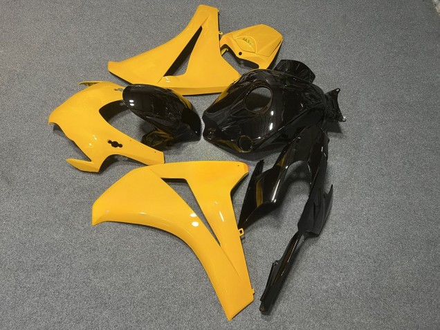 Purchase 2008-2011 Pearl Yellow Black Honda CBR1000RR Motorcycle Fairings UK