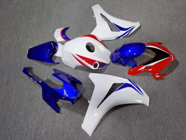Purchase 2008-2011 Glossy White Red Blue Honda CBR1000RR Motorcycle Fairings UK
