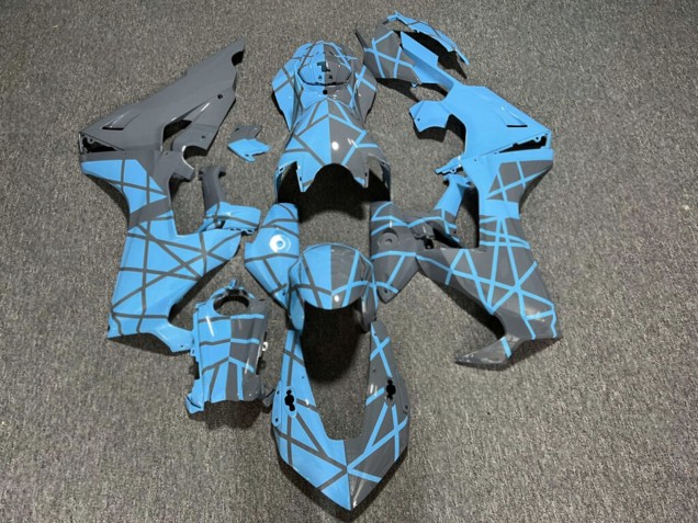 Purchase 2017-2024 Glossy Baby Blue Grey Split Honda CBR1000RR Motorcycle Fairings UK
