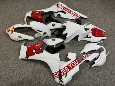 Purchase 2017-2024 Glossy White Red Bull Honda CBR1000RR Motorcycle Fairings UK