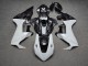 Purchase 2017-2024 Glossy Black White Forged Carbon Fiber Style Honda CBR1000RR Motorcycle Fairings UK