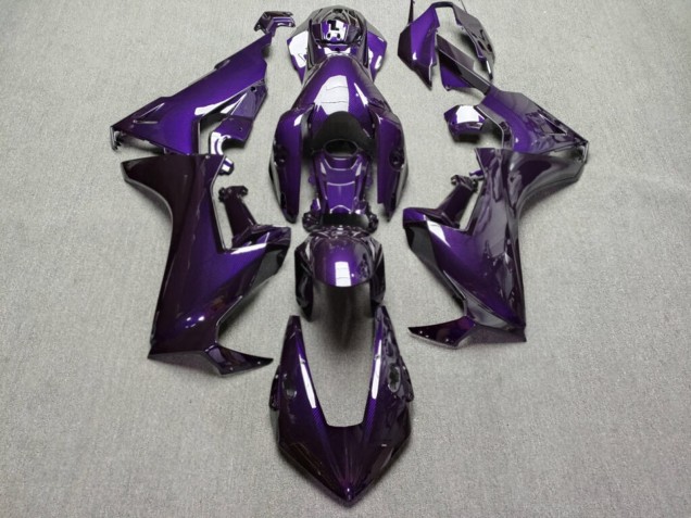 Purchase 2017-2024 Glossy Purple Carbon Fiber Style Honda CBR1000RR Motorcycle Fairings UK