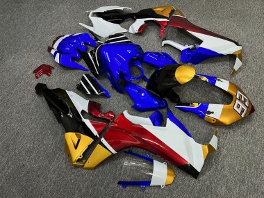 Purchase 2017-2024 Glossy White Blue Black Gold Honda CBR1000RR Motorcycle Fairings UK