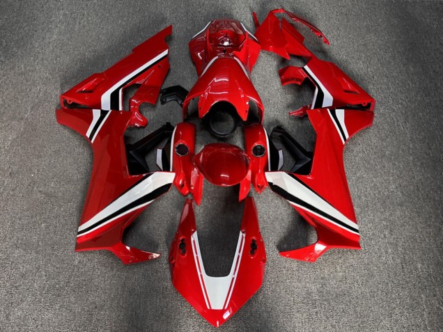 Purchase 2017-2024 Glossy Red Black White Honda CBR1000RR Motorcycle Fairings UK