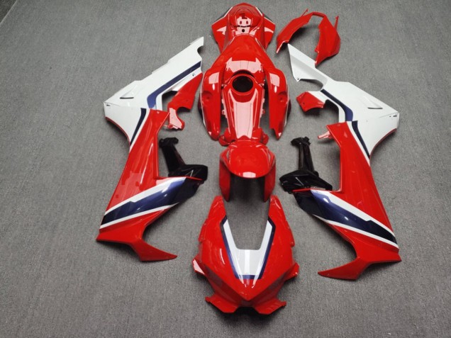 Purchase 2017-2024 Glossy Red White Blue Honda CBR1000RR Motorcycle Fairings UK