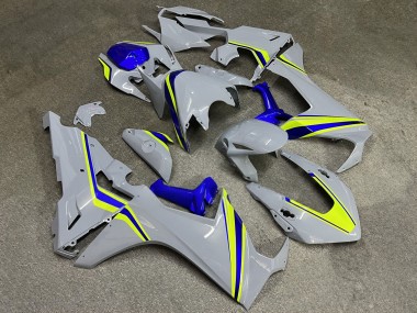 Purchase 2017-2024 Glossy Nardo Grey Blue Green Honda CBR1000RR Motorcycle Fairings UK