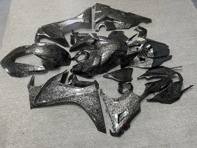 Purchase 2017-2024 Glossy Forged Carbon Fiber Style Honda CBR1000RR Motorcycle Fairings UK