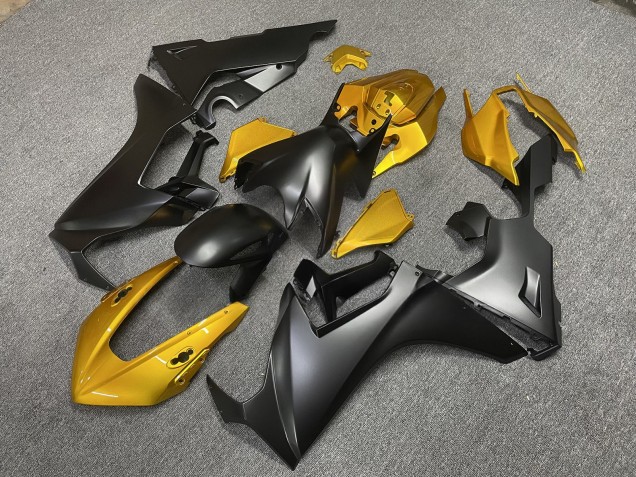 Purchase 2017-2024 Matte Black Gold Honda CBR1000RR Motorcycle Fairings UK