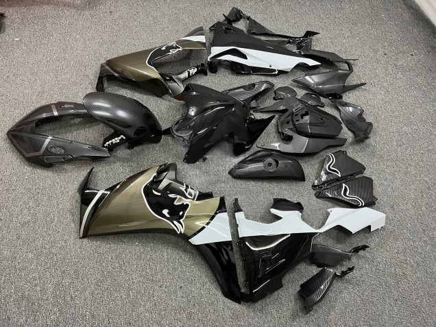 Purchase 2017-2024 Matte Black Carbon Fiber Style Bull Honda CBR1000RR Motorcycle Fairings UK