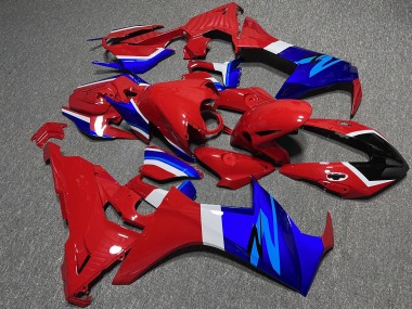 Purchase 2017-2024 Glossy Blue Red Honda CBR1000RR Motorcycle Fairings UK