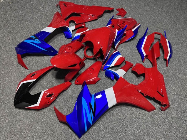 Purchase 2017-2024 Glossy Blue Red Honda CBR1000RR Motorcycle Fairings UK