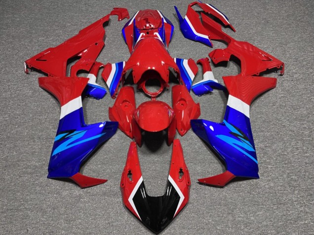 Purchase 2017-2024 Glossy Blue Red Honda CBR1000RR Motorcycle Fairings UK