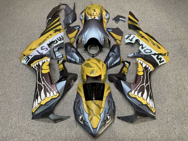 Purchase 2017-2024 Monster Yellow Honda CBR1000RR Motorcycle Fairings UK