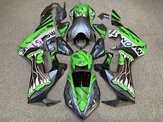 Purchase 2017-2024 Monster Green Honda CBR1000RR Motorcycle Fairings UK