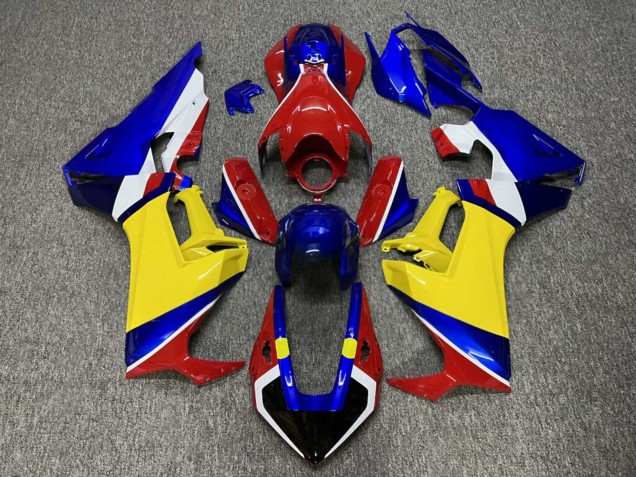 Purchase 2017-2024 Glossy Red Blue Yellow Honda CBR1000RR Motorcycle Fairings UK
