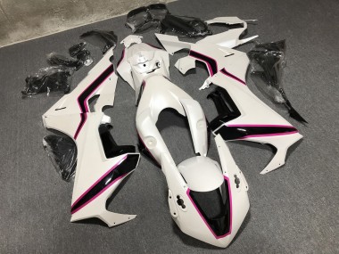 Purchase 2017-2024 Glossy White pink Honda CBR1000RR Motorcycle Fairings UK
