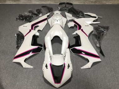 Purchase 2017-2024 Glossy White pink Honda CBR1000RR Motorcycle Fairings UK