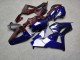Purchase 2013-2026 Glossy Blue & Red Carbon Fiber Style with Black Wings Split Honda CBR600RR Motorcycle Fairings UK
