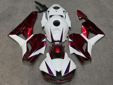 Purchase 2013-2026 Glossy Red White Honda CBR600RR Motorcycle Fairings UK