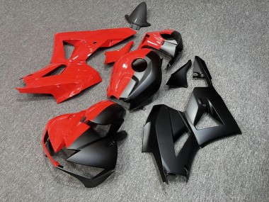 Purchase 2013-2026 Glossy Red Matte Black Split Honda CBR600RR Motorcycle Fairings UK