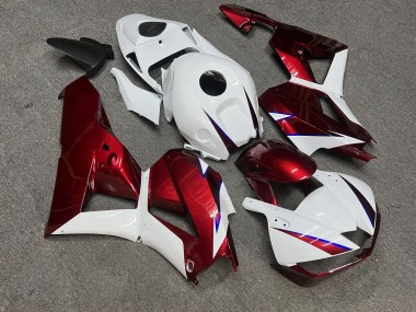 Purchase 2013-2026 Candy Red White Honda CBR600RR Motorcycle Fairings UK