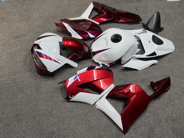 Purchase 2013-2026 Candy Red White Honda CBR600RR Motorcycle Fairings UK