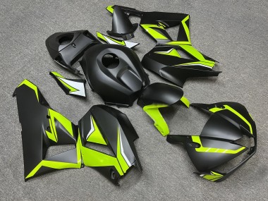 Purchase 2013-2026 Matte Black Lime Green Honda CBR600RR Motorcycle Fairings UK
