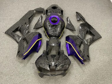 Purchase 2013-2026 Glossy Forged Carbon Fiber Style with Purple Honda CBR600RR Motorcycle Fairings UK