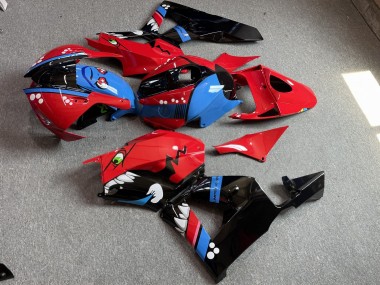 Purchase 2013-2026 Glossy Red Black Shark Honda CBR600RR Motorcycle Fairings UK