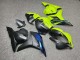 Purchase 2009-2012 Glossy High Vis Yellow Matte Black Split Blue Honda CBR600RR Motorcycle Fairings UK