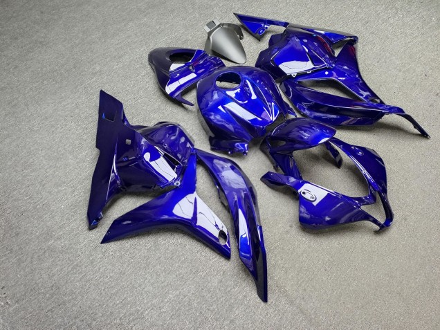 Purchase 2009-2012 Glossy Deep Blue Honda CBR600RR Motorcycle Fairings UK