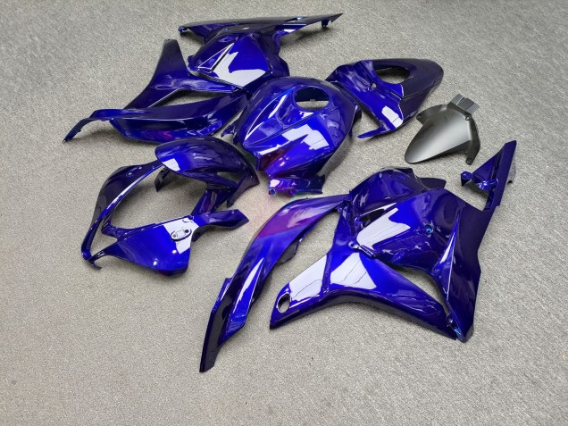 Purchase 2009-2012 Glossy Deep Blue Honda CBR600RR Motorcycle Fairings UK