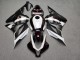 Purchase 2009-2012 Glossy White with Candy Red & Matte Black Honda CBR600RR Motorcycle Fairings UK