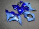 Purchase 2009-2012 Glossy Blue Gradient Honda CBR600RR Motorcycle Fairings UK