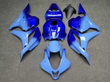 Purchase 2009-2012 Glossy Blue Gradient Honda CBR600RR Motorcycle Fairings UK