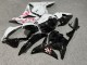 Purchase 2009-2012 Glossy Black White with Pink Cherry Blossom Split Honda CBR600RR Motorcycle Fairings UK