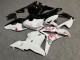 Purchase 2009-2012 Glossy Black White with Pink Cherry Blossom Split Honda CBR600RR Motorcycle Fairings UK