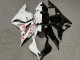 Purchase 2009-2012 Glossy Black White with Pink Cherry Blossom Split Honda CBR600RR Motorcycle Fairings UK